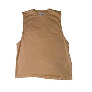 Topman Tan Tank Top